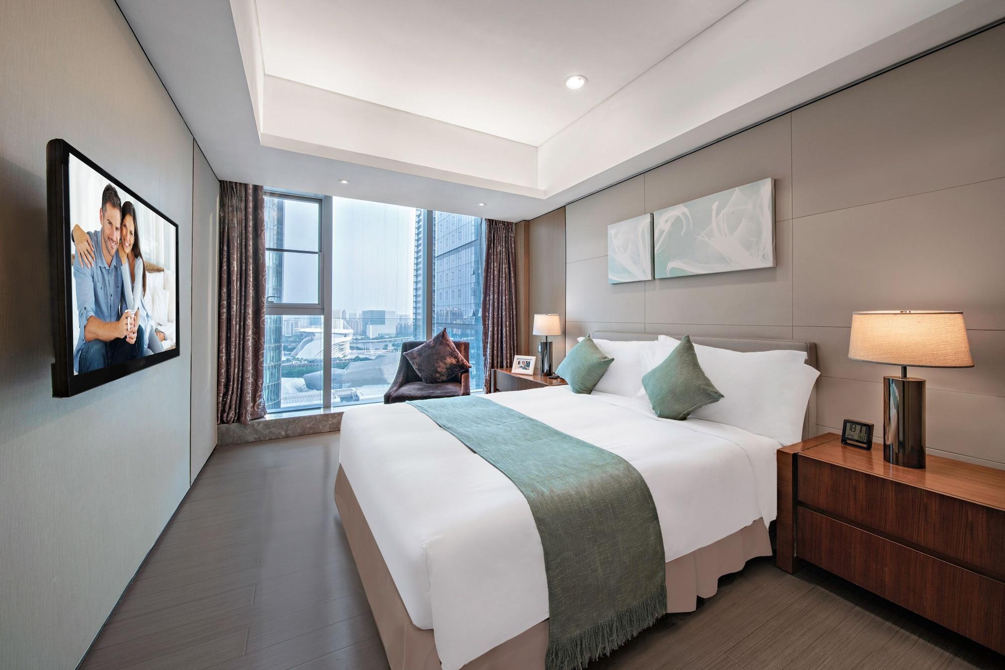 แอสคอต ไอเอฟซี กวางโจว เรซิเดนซ์ Apartment ภายนอก รูปภาพ