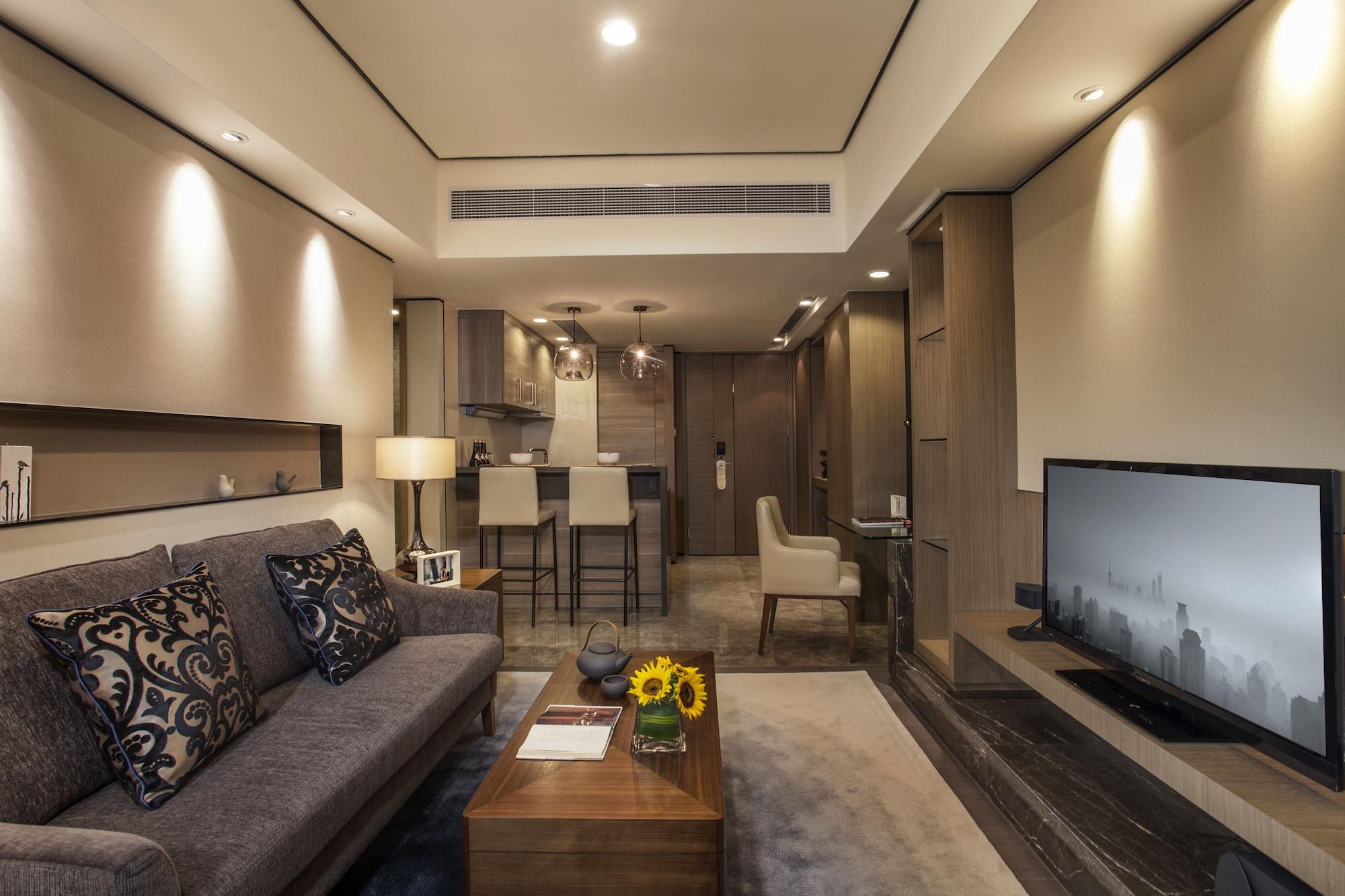 แอสคอต ไอเอฟซี กวางโจว เรซิเดนซ์ Apartment ภายนอก รูปภาพ