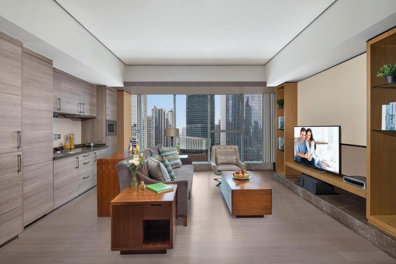 แอสคอต ไอเอฟซี กวางโจว เรซิเดนซ์ Apartment ภายนอก รูปภาพ