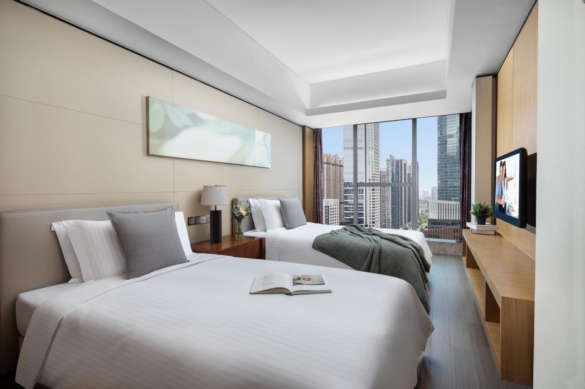 แอสคอต ไอเอฟซี กวางโจว เรซิเดนซ์ Apartment ภายนอก รูปภาพ