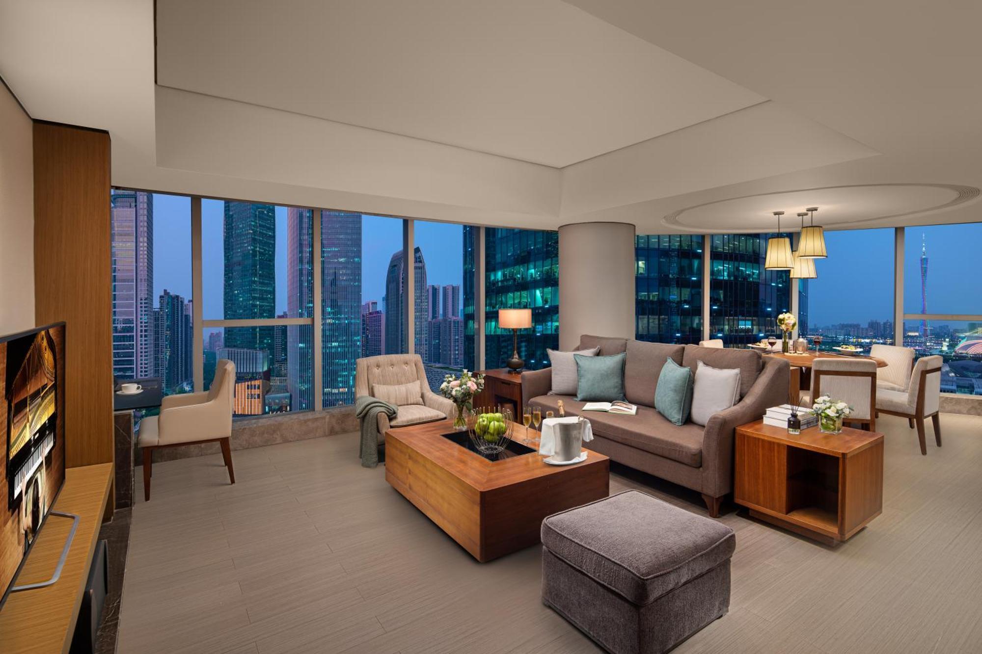 แอสคอต ไอเอฟซี กวางโจว เรซิเดนซ์ Apartment ภายนอก รูปภาพ