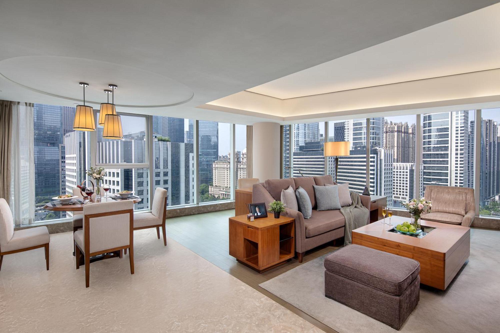 แอสคอต ไอเอฟซี กวางโจว เรซิเดนซ์ Apartment ภายนอก รูปภาพ