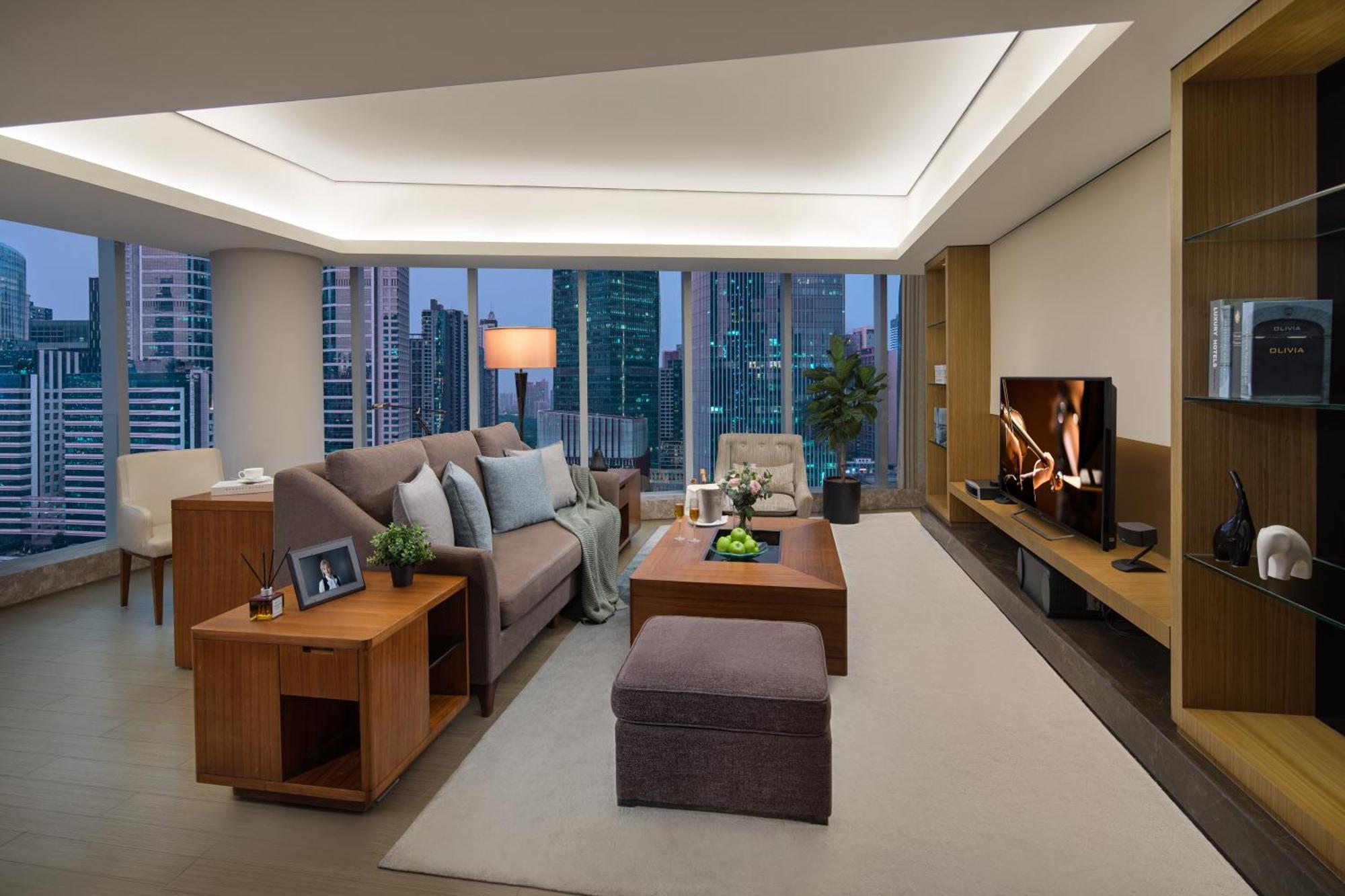 แอสคอต ไอเอฟซี กวางโจว เรซิเดนซ์ Apartment ภายนอก รูปภาพ