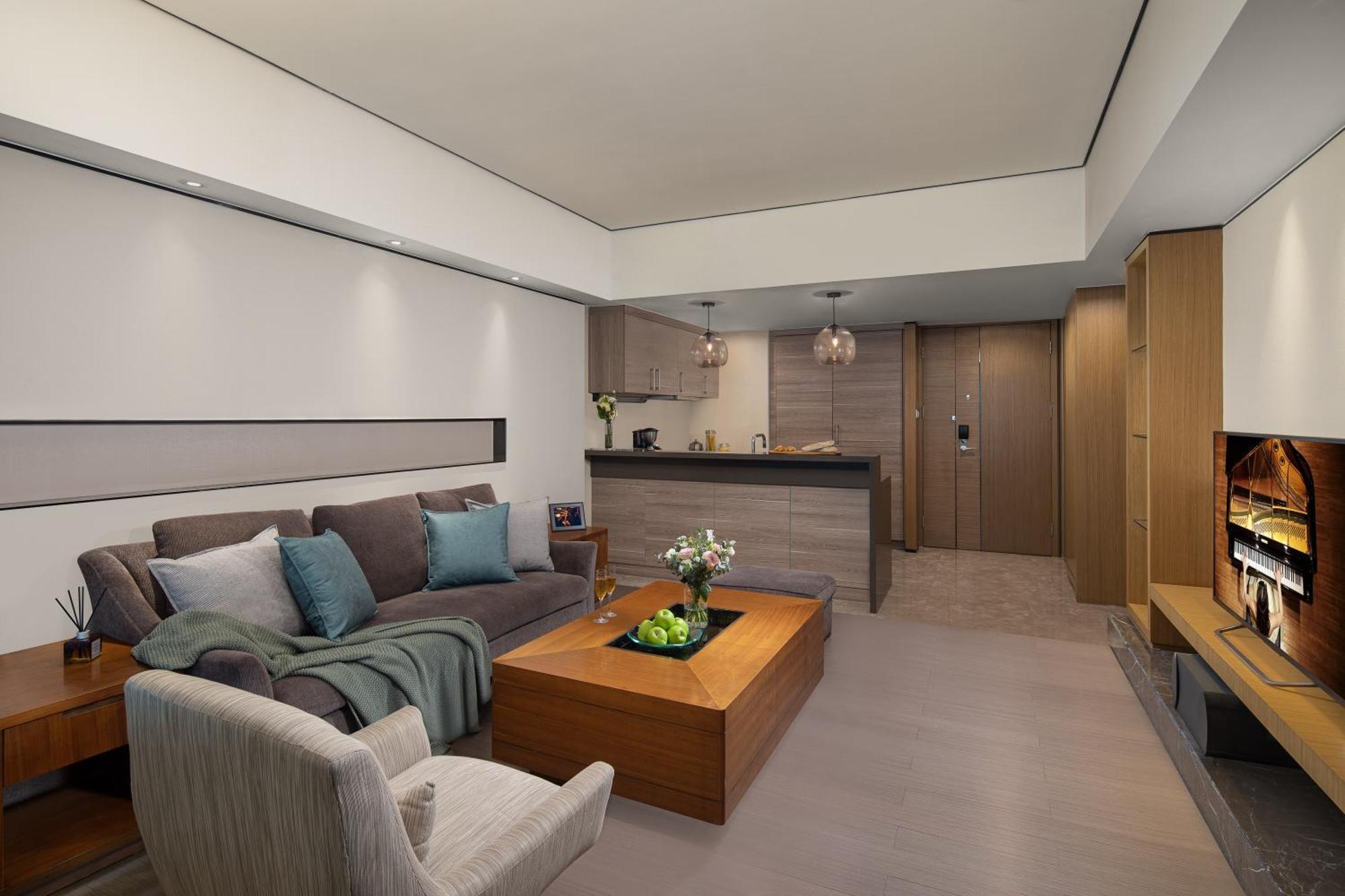 แอสคอต ไอเอฟซี กวางโจว เรซิเดนซ์ Apartment ภายนอก รูปภาพ