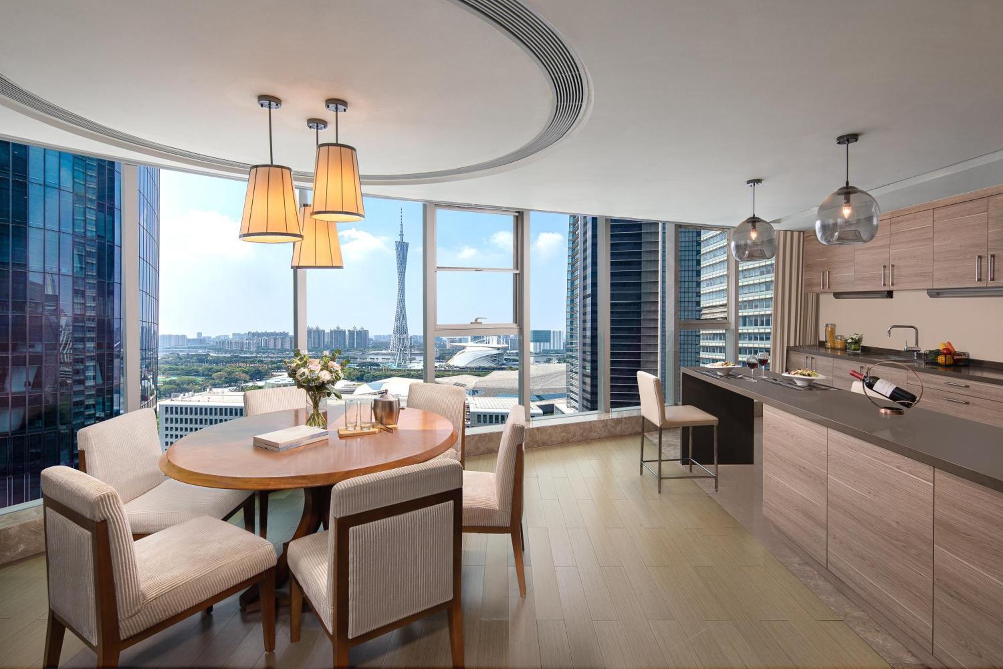 แอสคอต ไอเอฟซี กวางโจว เรซิเดนซ์ Apartment ภายนอก รูปภาพ
